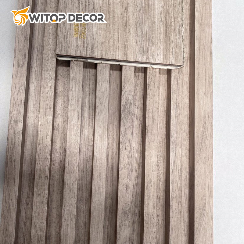 China New Type Environmental WPC Wall Panel Used on Living Room