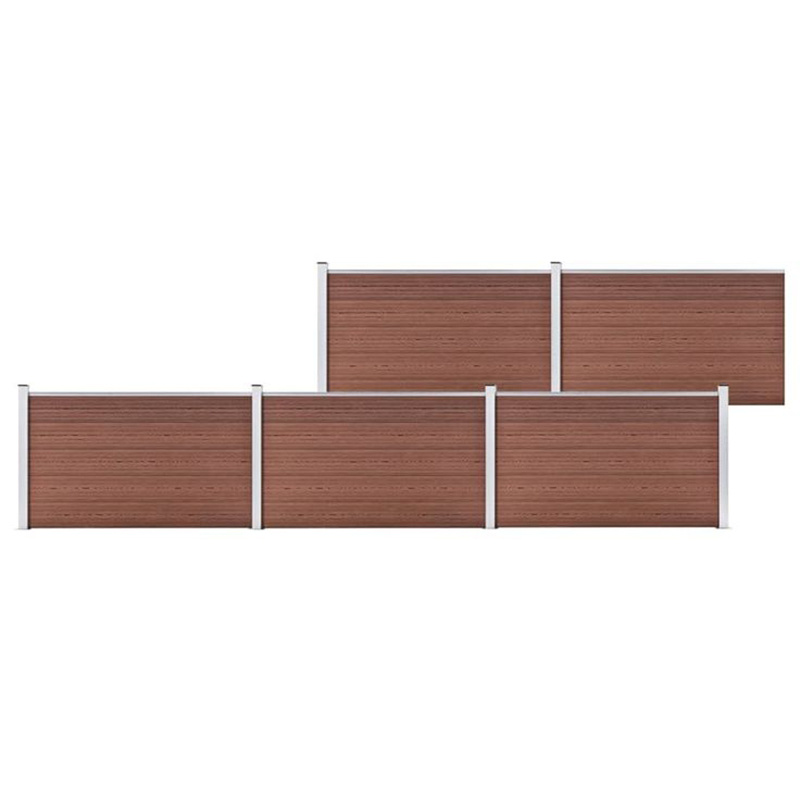 Public Landscape Engineering Handrail WPC Fence
