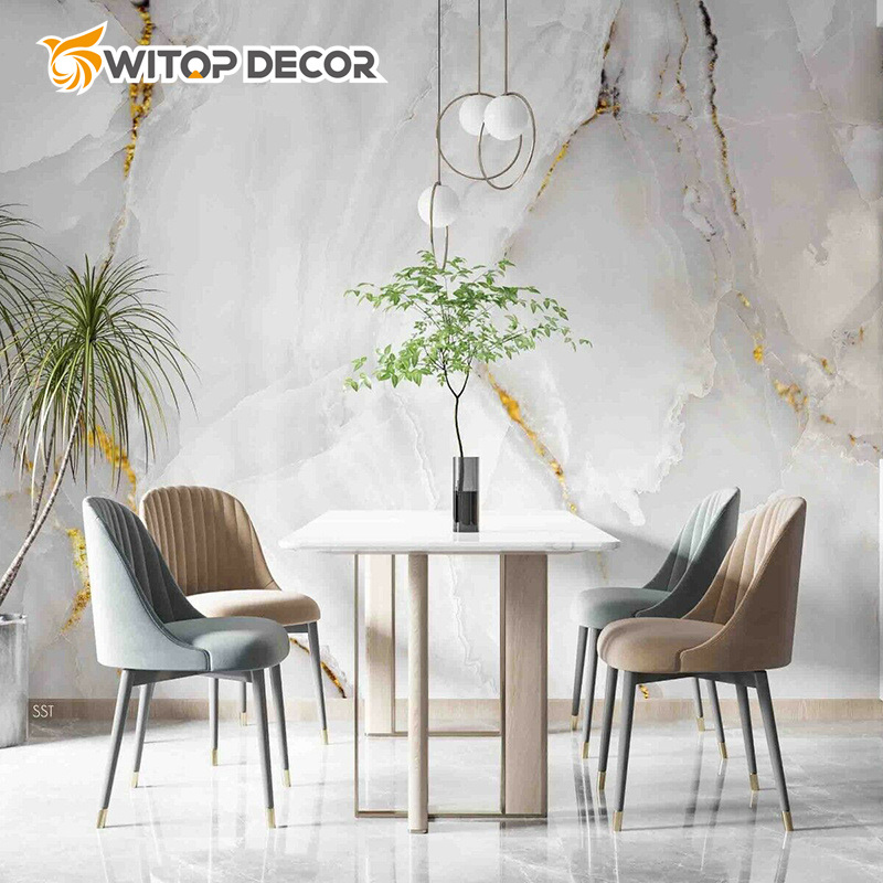 2023 Luxury Board PVC Sheet Decor UV Marble Wall Panel