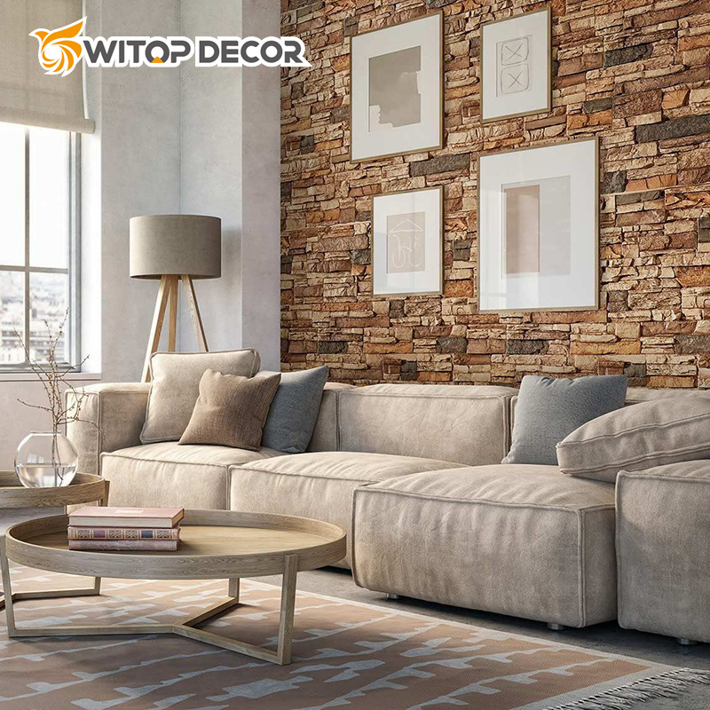 Hot Sale PU Simulation Stone Outdoor 3D Decor PU Stone Panel