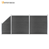 WPC Composite Wood Screen Fence with Various Sizes