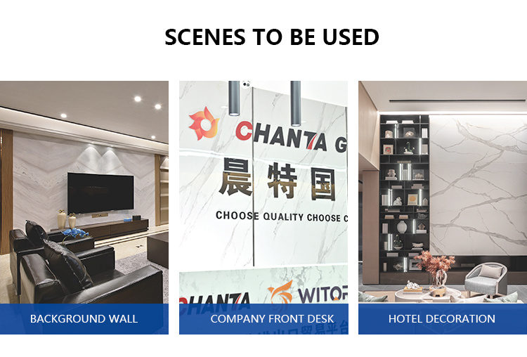 Custom Waterproof 4FT*8FT PVC Marble Design Sheet Plastic Board for Decor