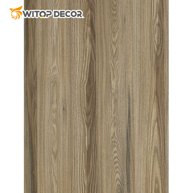Pet High Gloss Marble Film WPC Bamboo Fiber Board Wood Veneer Charcoal