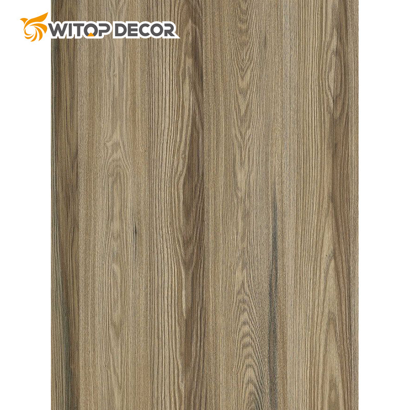 Pet High Gloss Marble Film WPC Bamboo Fiber Board Wood Veneer Charcoal