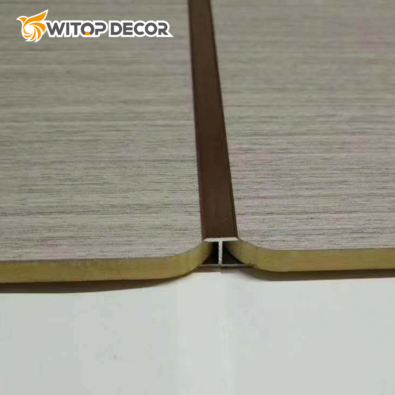 Hot Sale 1220X2440mm Bamboo Fiber Wood Veneer PVC Foam Board Sheet