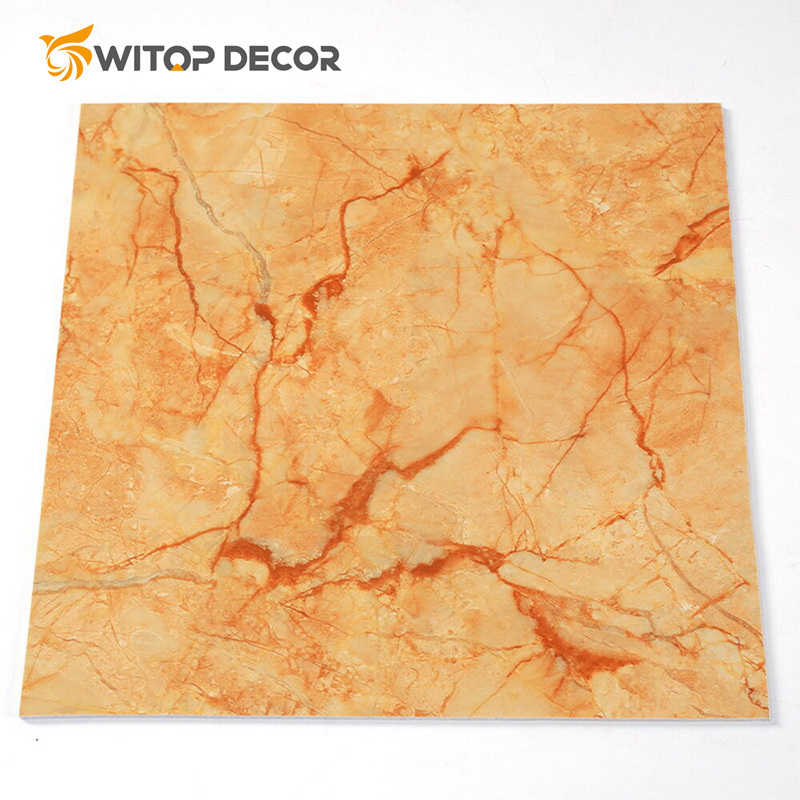 UV Coated Artificial Marble PVC Board PVC UV Sheet