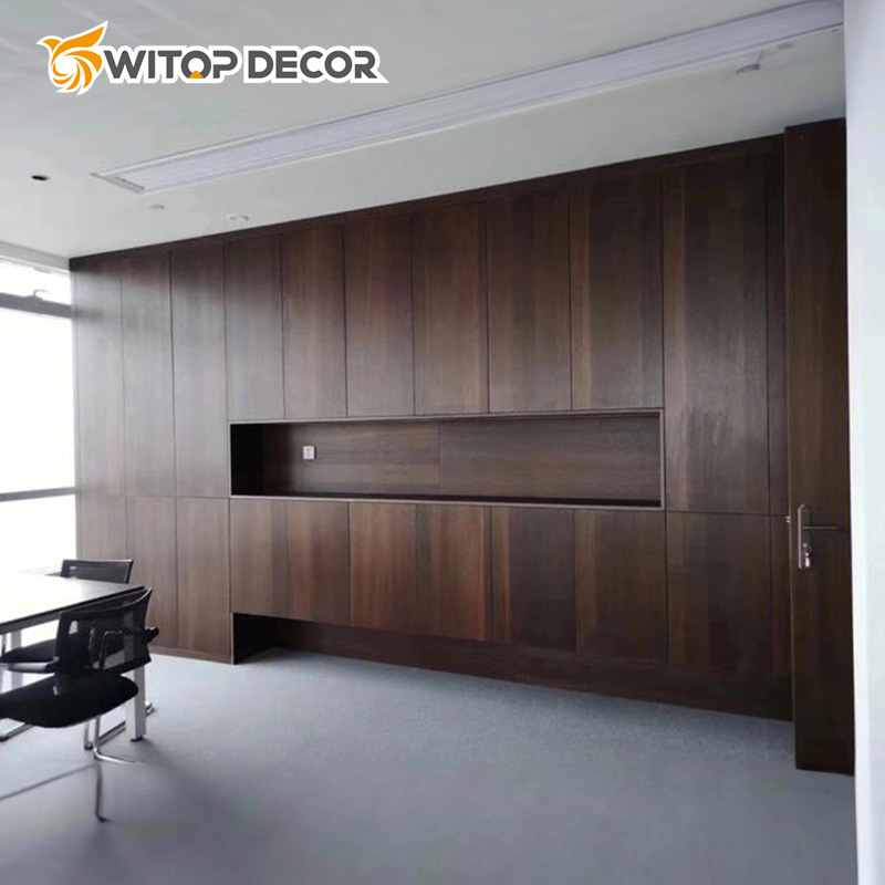 Customized Manufacturer Wood Veneer Charcoal Panel Bamboo Fiber Board