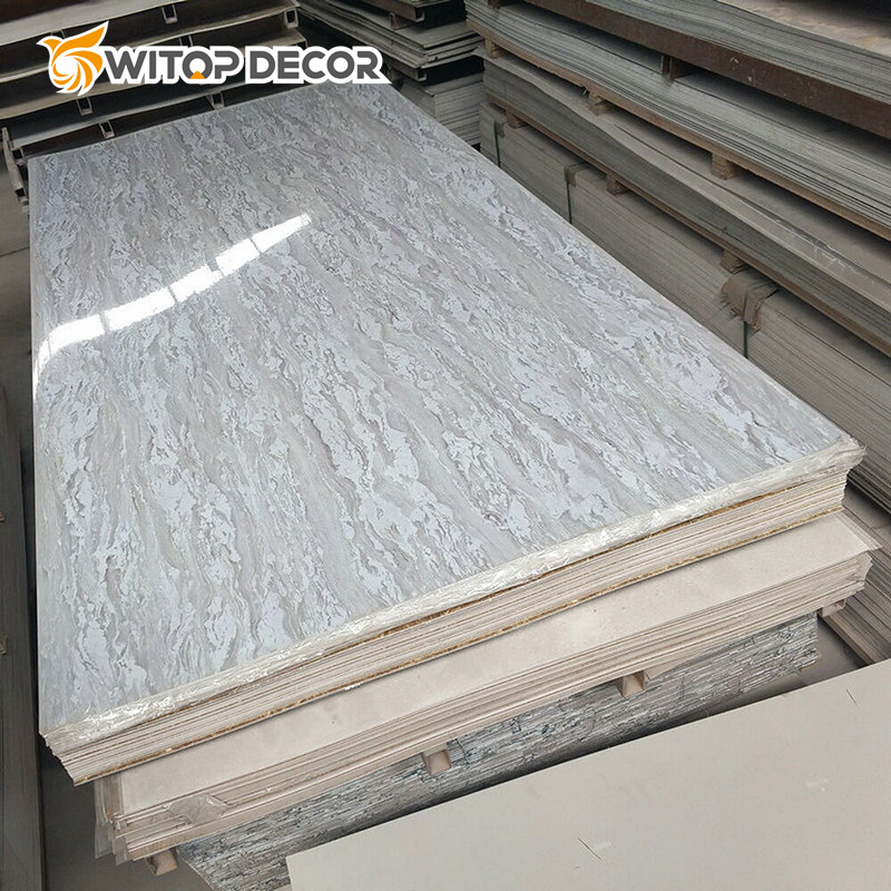 High Gloss Marble Texture UV MDF