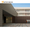 Factory Direct Outdoor WPC Wall Panel Exterior Decorative WPC Wall Cladding