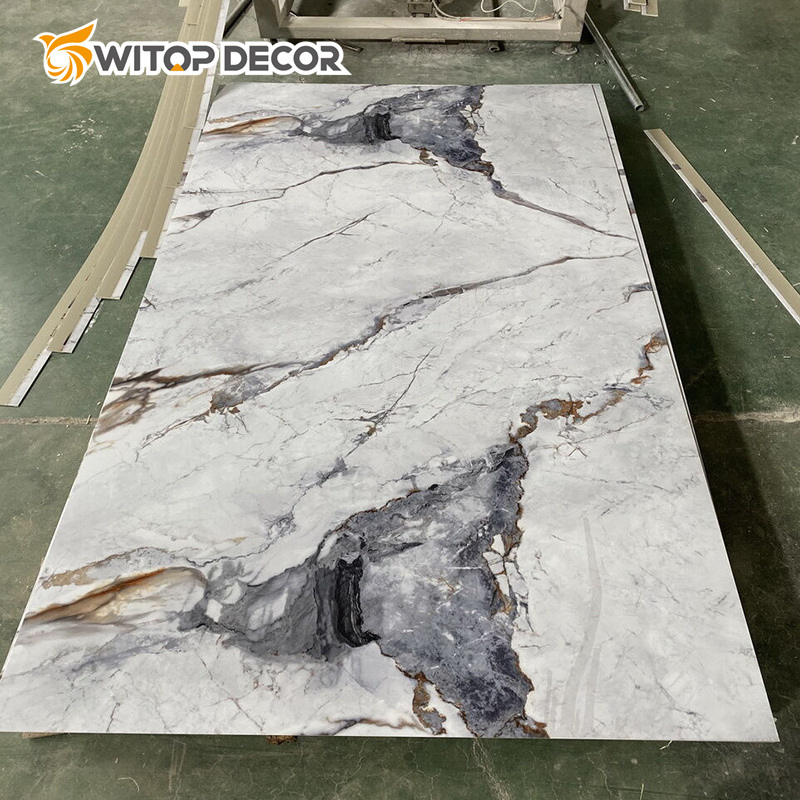 Chinese Supplier PVC Marble Sheet UV Marble Sheet