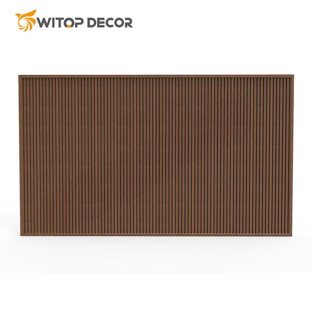 Durable PVC Wood Outdoor Panel Co-Extrusion WPC Wall Cladding