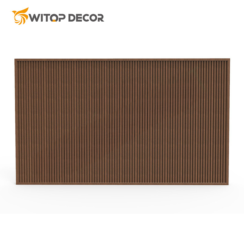 Durable PVC Wood Outdoor Panel Co-Extrusion WPC Wall Cladding