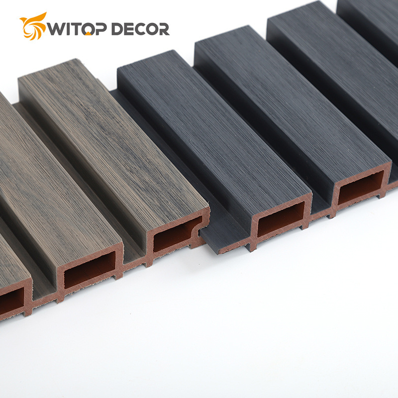 Decorative WPC Outdoor Aritificial Fire-Resistance Wood Wall Cladding