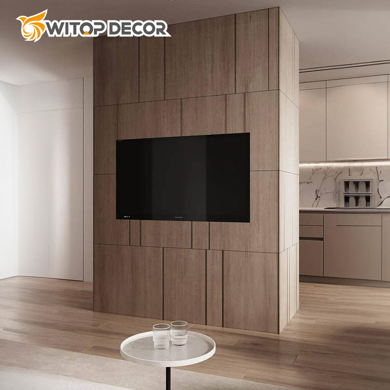 Bamboo Charcoal Board Marble 1220 X 2440mm Waterproof Marble Grain Bamboo Fiber Charcoal Board