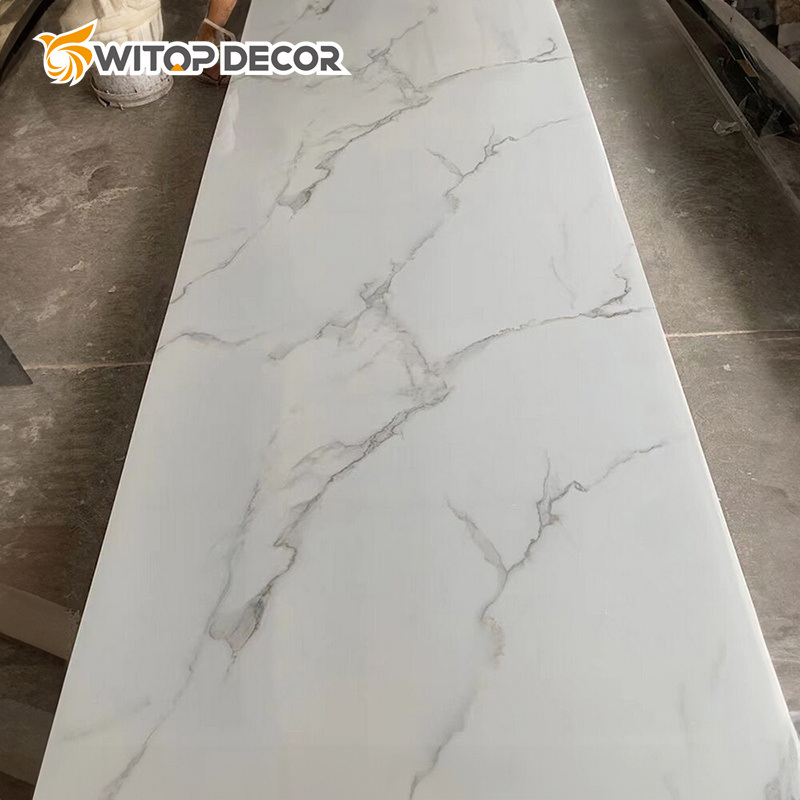 Factory Direct Sells, Good Quality, Low Price PVC UV Marble Sheet