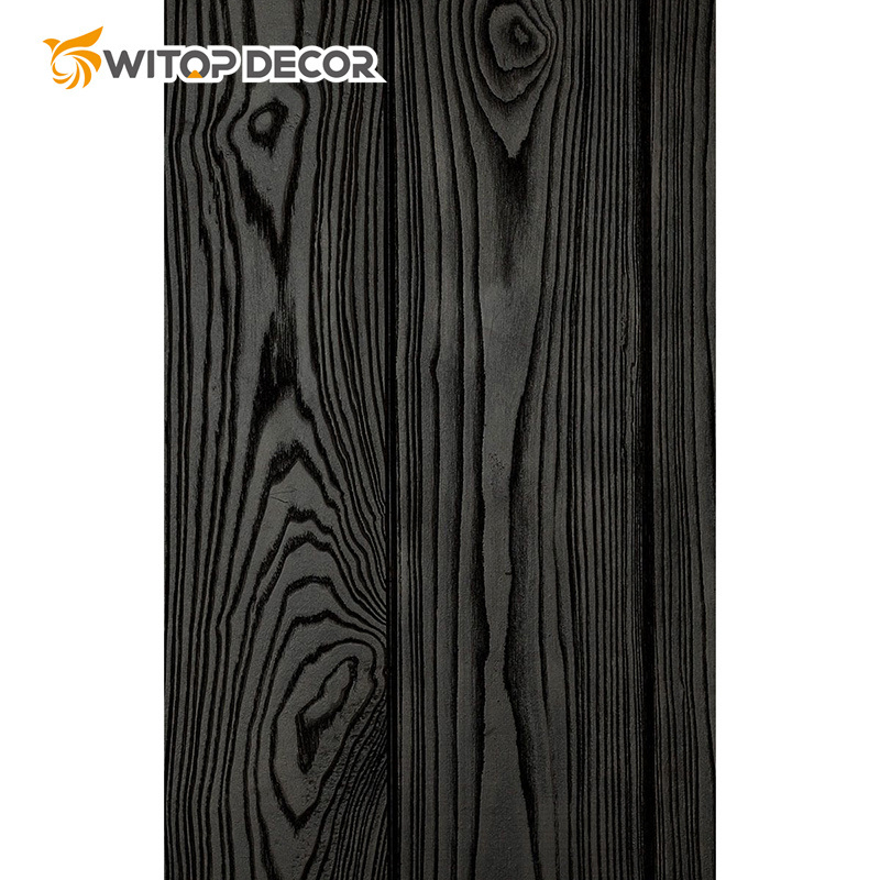 Factory Price WPC Solid Wall Decorative Panel Bendable Bamboo Veneer Board