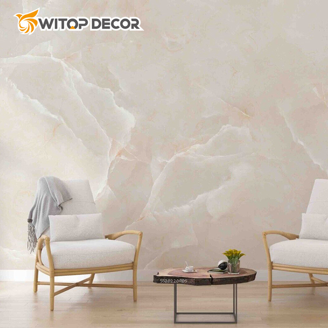 High Glossy UV Coating PVC Marble Sheet and Profile