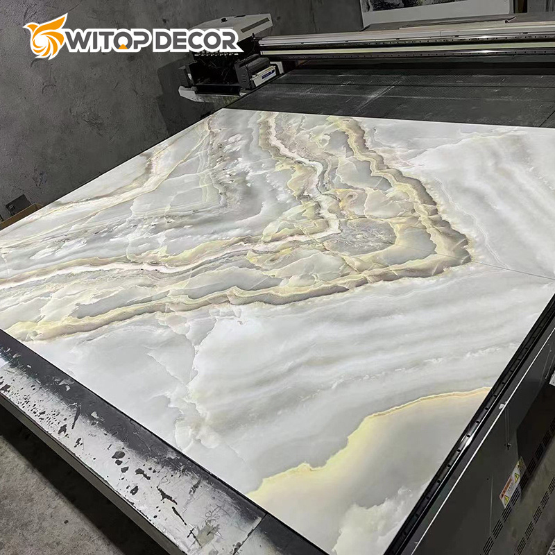 Hot Sale 3D Printinguv Marble Plastic Sheet PVC Wall Panel