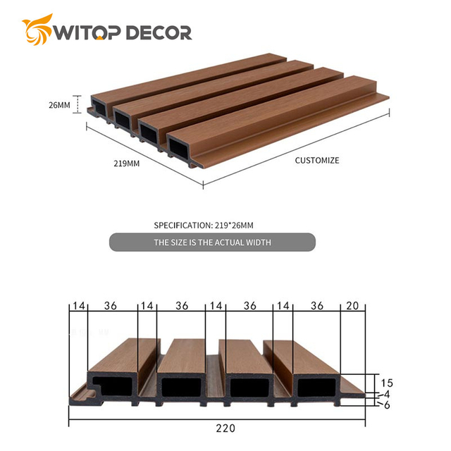Factory Outlet Outdoor WPC Wall Cladding for Sale