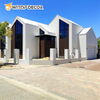 Wall Panel Wall Cladding Outdoor WPC 250 Fluted Wall Panel Wood Plastic Composite WPC Flute