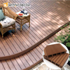 Factory Outdoor Interlocking Deck Wood Composite Grain Engineered Plastic Floor WPC Decking