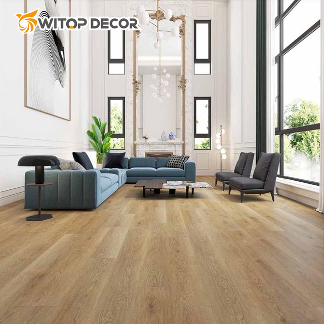 China Cheap Price Anti-Slip Indoor PVC Vinyl Click Lock Spc Waterproof Flooring