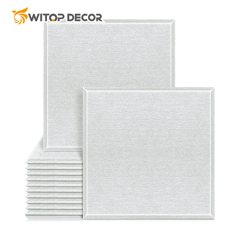 Public Space Library Sound Absorbing Polyester Acoustic Wall Panels