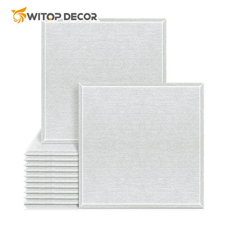 Public Space Library Sound Absorbing Polyester Acoustic Wall Panels