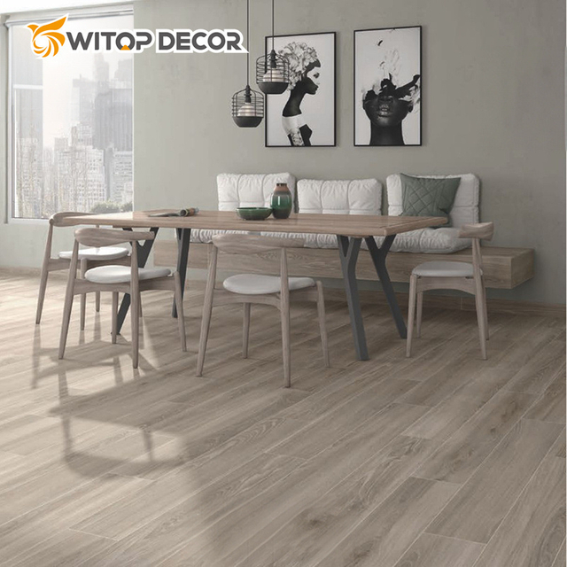 Interlock Click Cork Back 4mm 5mm 6mm PVC Spc Floor