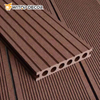 Outdoor Waterproof Wood Plastic Composite Tiles No Gap WPC Decking