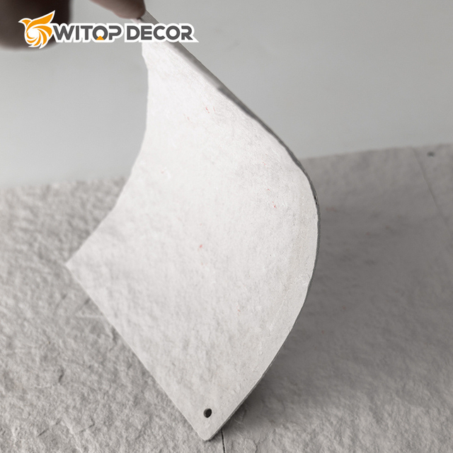 Exterior and Interior Wall Decoration Travertine Flexible Stone Veneer Sheet