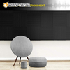 9mm Hexagon Polyester Sound Acoustic Wall Panels Soundproof with Selfadhesive