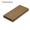Factory Waterproof Anti-Slip 3D Embossing WPC Composite Decking for Outdoor