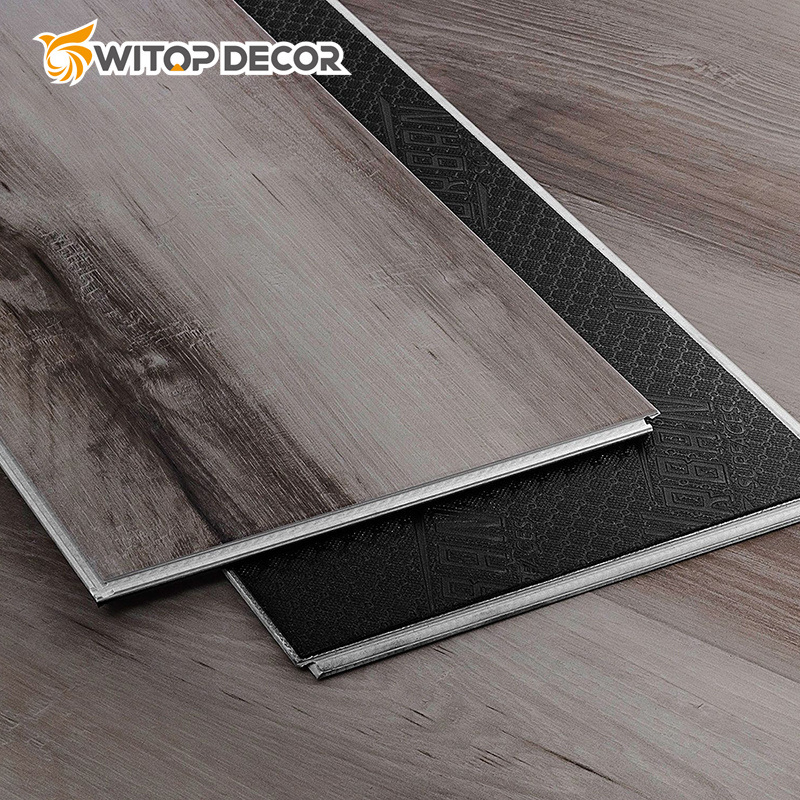 1220*180mm Waterproof PVC Vinyl Floor Click Interlocking Spc Flooring to Home Decoration