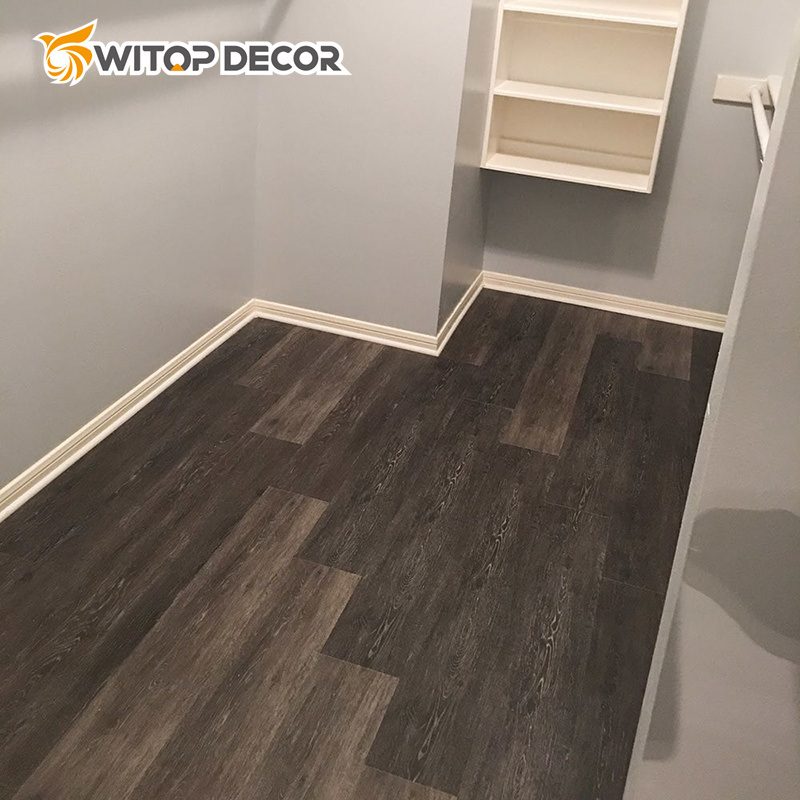 Vinyl Wood Grain Waterproof Floating Click Lock Rigid Core Plank Spc Flooring
