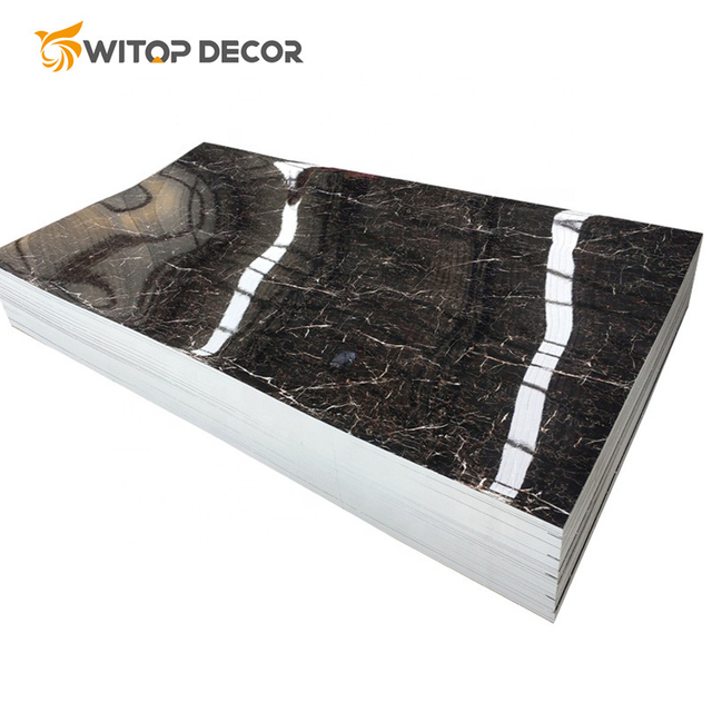 3D Open Book Artificial PVC Texture Sheet Plastic 3mm PVC Marble Sheet
