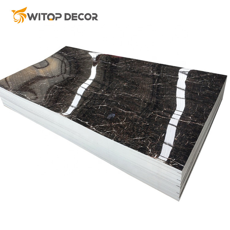 3D Open Book Artificial PVC Texture Sheet Plastic 3mm PVC Marble Sheet