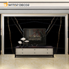 1.22*2.44m Marble Sheet UV Wall Panel PVC Board for Home Decor