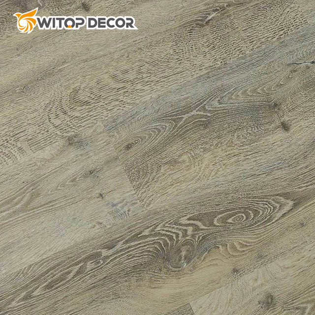 Waterproof Fireproof Wooden Lvt Spc Plastic PVC Click Vinyl Flooring with EVA IXPE Pad