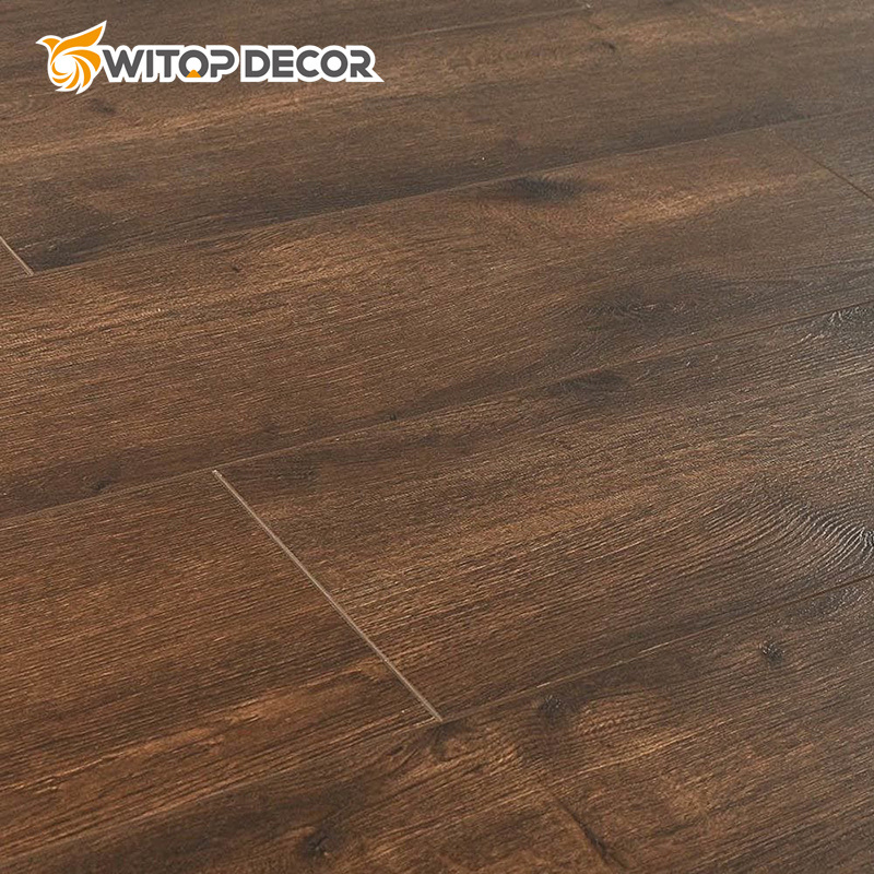Retro Splicing Wood Grain Spc Vinyl Click Flooring