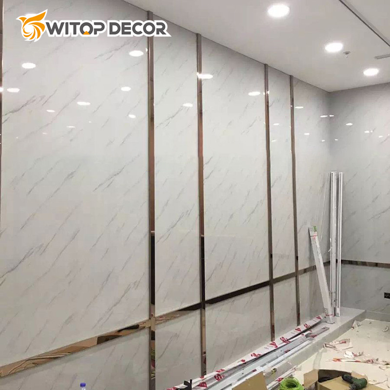 Waterproof UV Panel PVC Marble Sheet