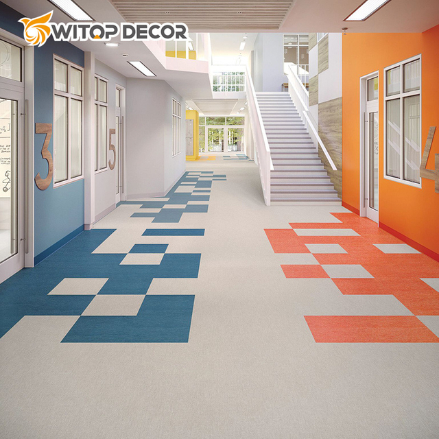 Waterproof PVC Wood Unilin Click Lvt Flooring PVC Floor Tile Vinyl Flooring