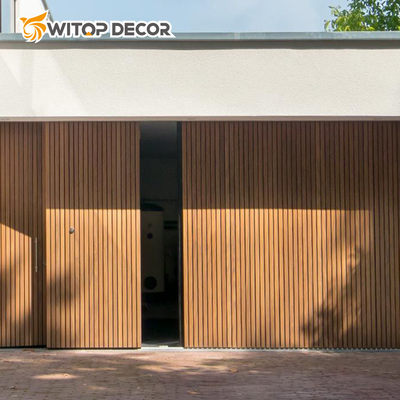 Hot Selling Panel Cladding Laminated Hollow Wood Substitute WPC Solid Wall Panel