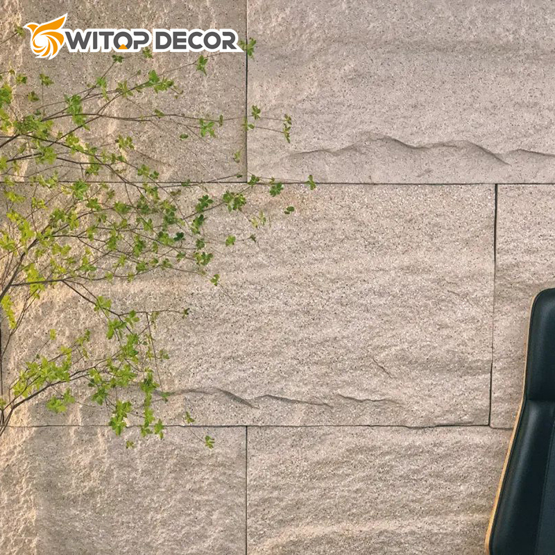 Lightweight Polyurethane PU Stone Indoor and Outdoor Wall Panels Exterior Simulated Stone 3D Wall Panel Board