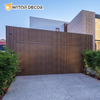 2023 New Fashion Outdoor WPC Wall Panels 3D Wall Panel Exterior Decoration