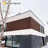 Wooden Texture 1220*8 mm Wood Plastic Wall Cladding WPC Wall Siding Panel Other Boards