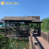 Wholesale Composite Fencing DIY Easy Installation WPC Garden Villa Fence