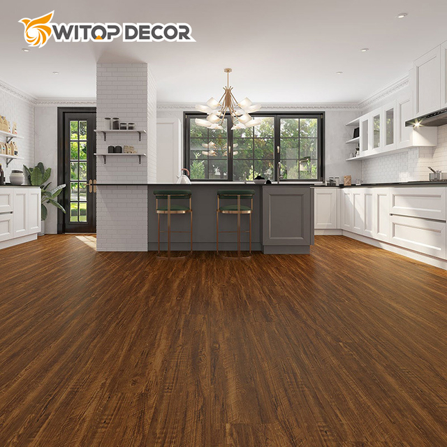 Luxury Ecofriendly Inhomogenius Self Stick Antiscratch Spc Economic Floating Floor