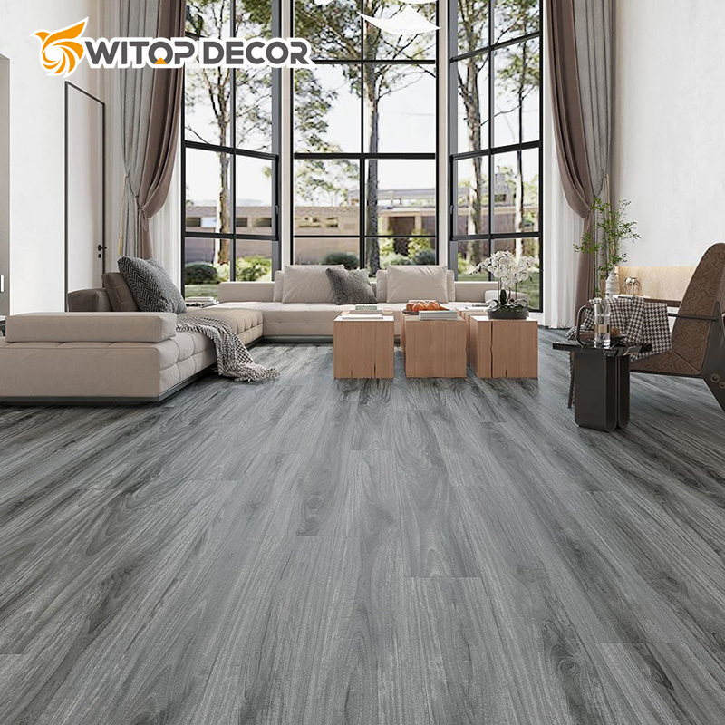 Stone Polymer Composite Flooring Spc Vinyl Click Flooring for Commercial Area