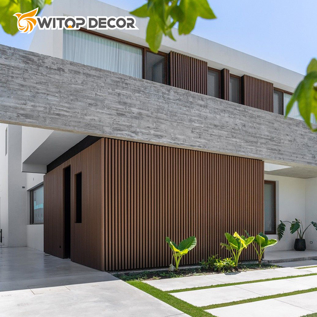 Durable Use Wood Plastic Composite Wainscot WPC Cladding